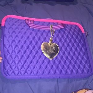 Justin Bieber “ JB” laptop bag